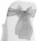 Lann's Linens - 10 Elegant Organza Wedding/Party Chair Cover Sashes/Bows - Ribbon Tie Back Sash
